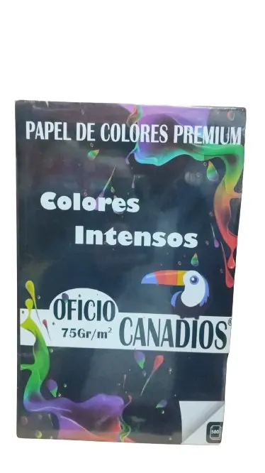 Hojas de Color Oficio