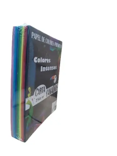 Hojas de Color Carta