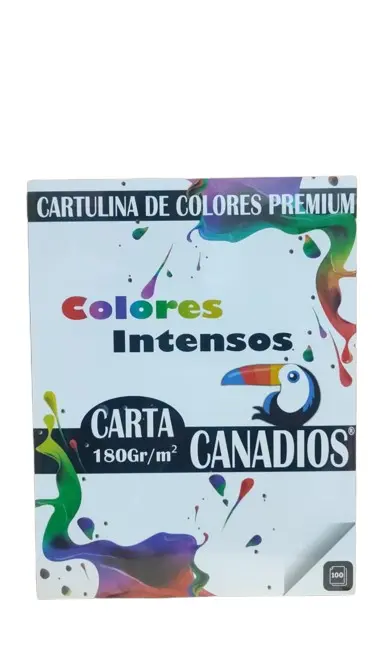 Cartulina Carta Colores Intensos 180 gr