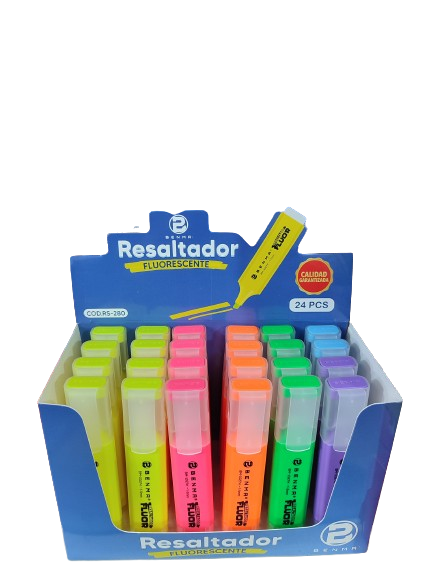 Resaltador x24pzs Benma
