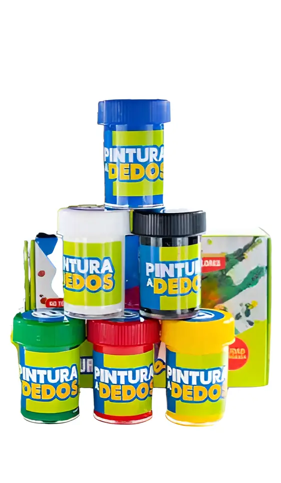 PINTURA AL DEDO 6Col Benma