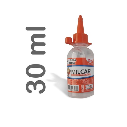 Silicona liquida 30 ml MILCAR