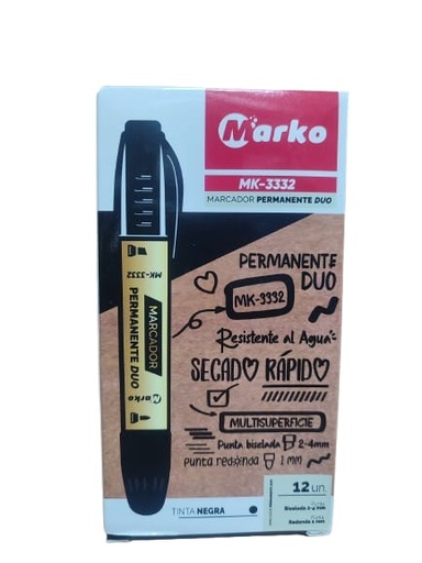 MARCADOR PERMANENTE MARKO