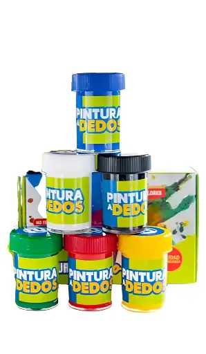 PINTURA AL DEDO 6Col Benma