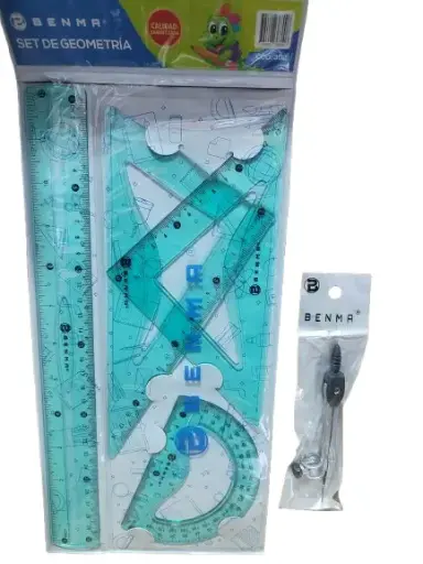 Estuche Geométrico c/Compas 